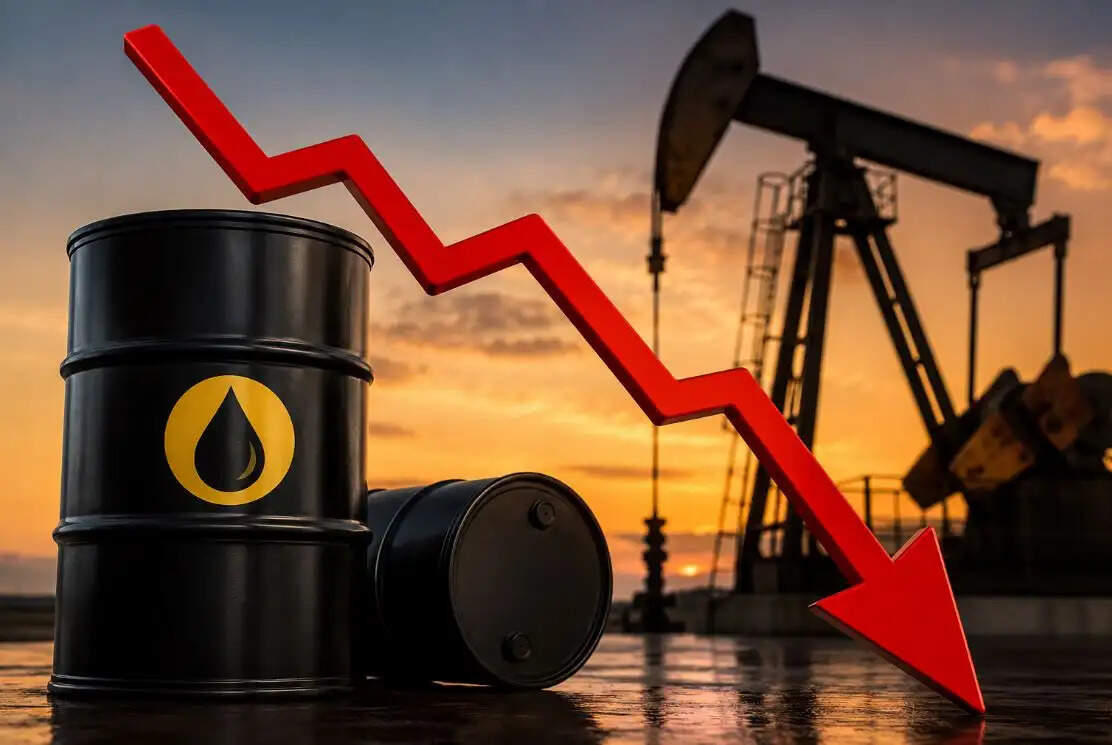 Crude oil price fall