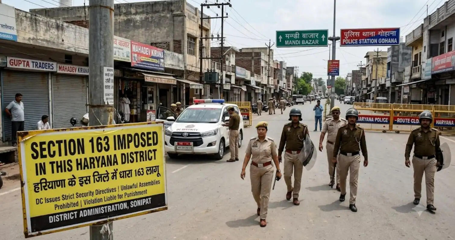 Section 163 in haryana