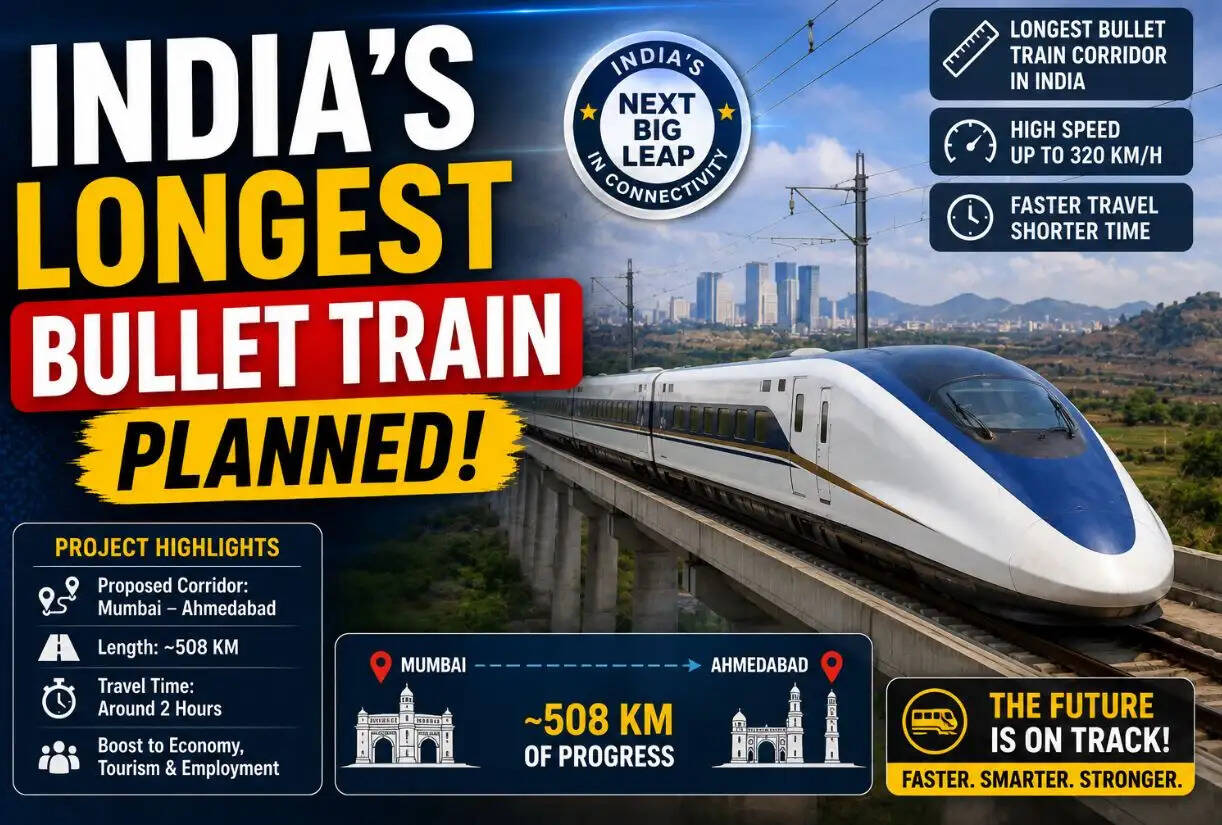 Longest bullet train news
