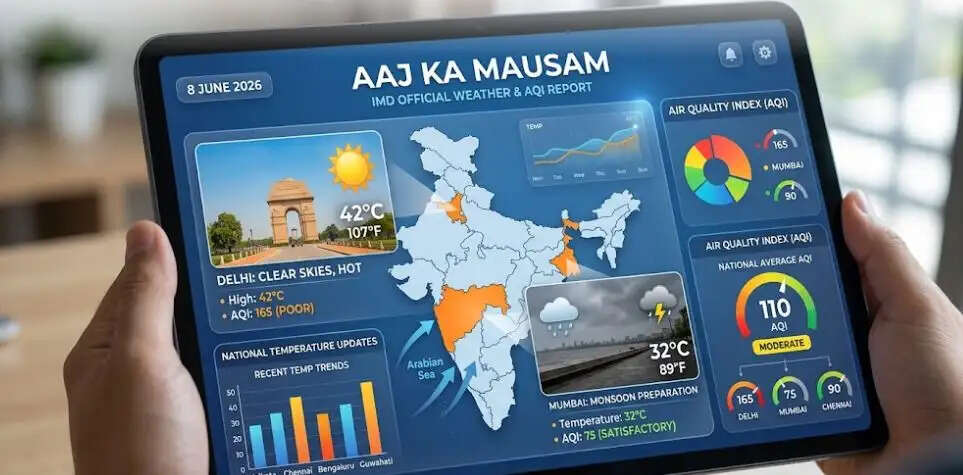 Aaj Ka Mosam 8 june today