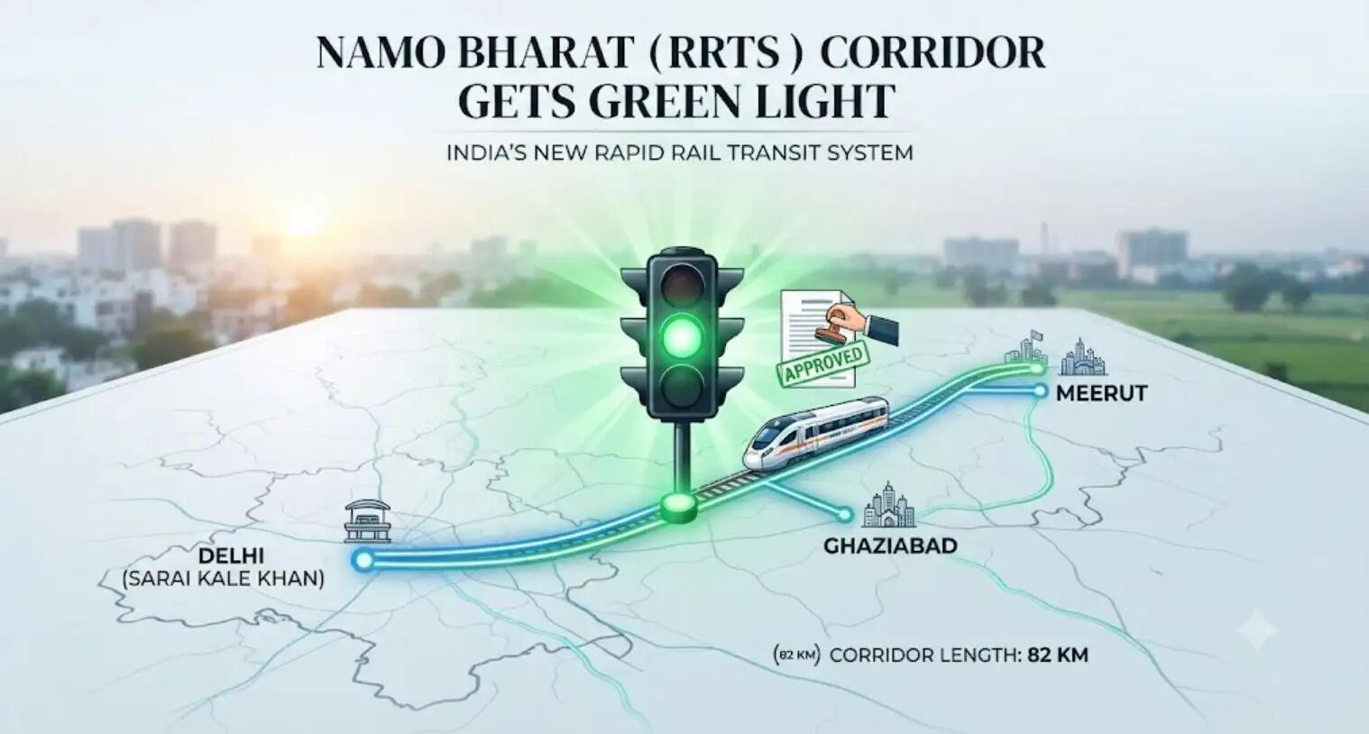 Namo bharat train news