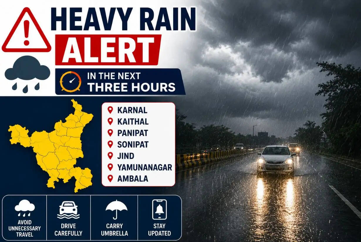 Heavy rain alert news