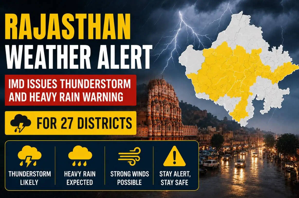 Rajasthan weather news