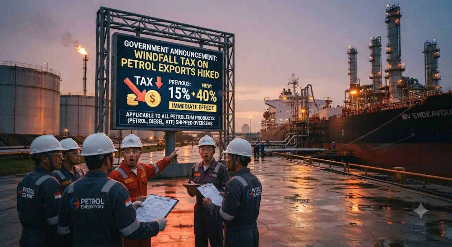 Windfall tax updates
