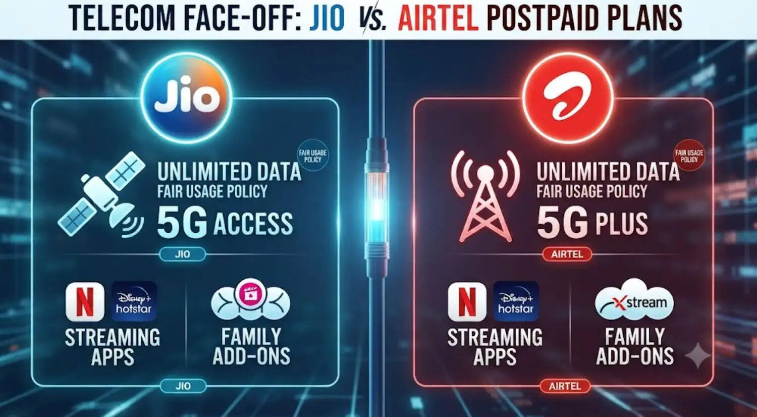 Jio and Airtel news today