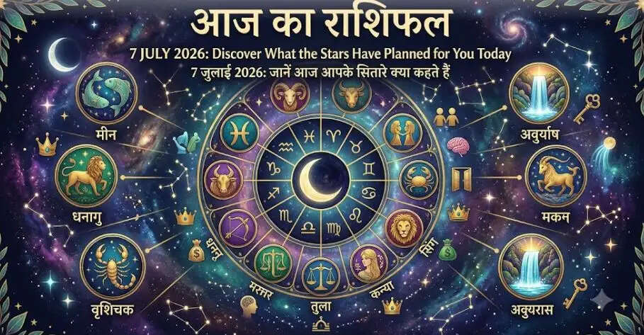 Aaj ka rashifal 7 july