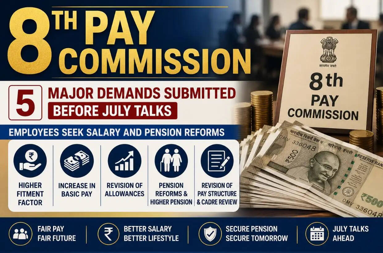 8th pay comission news today