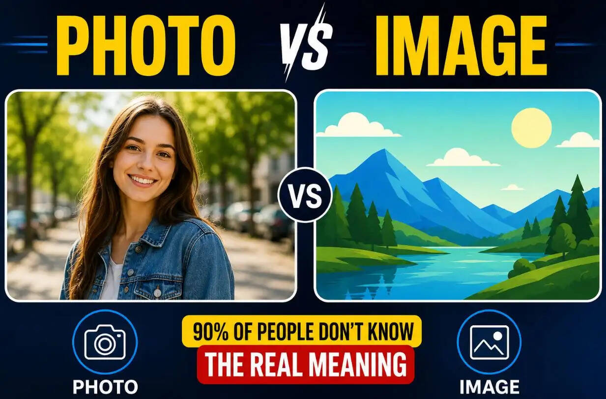 Photo vs Image